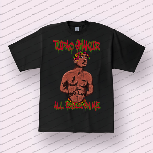 Tupac Distressed Graphic Tee