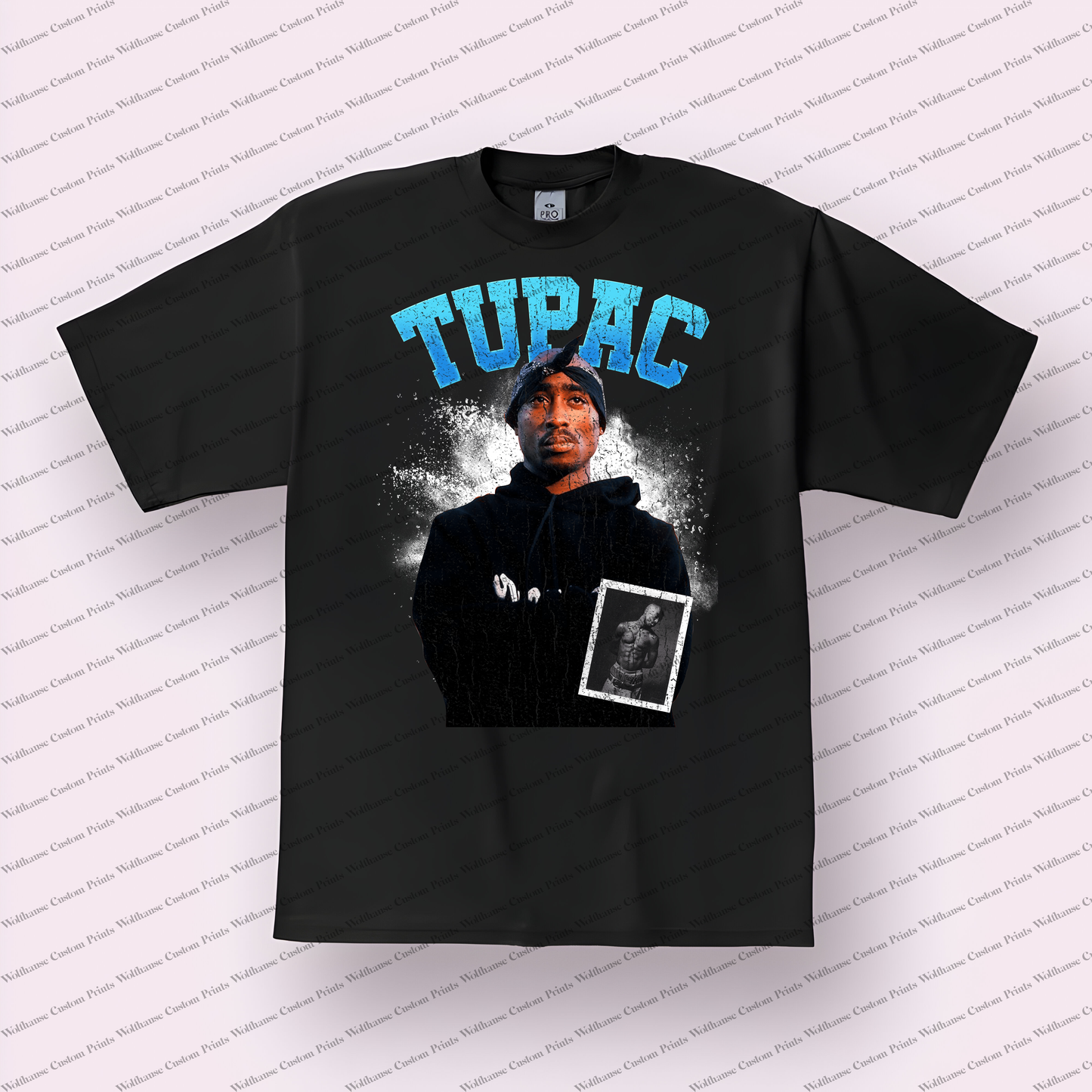 Tupac Distressed Graphic Tee