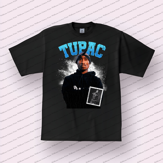 Tupac Distressed Graphic Tee
