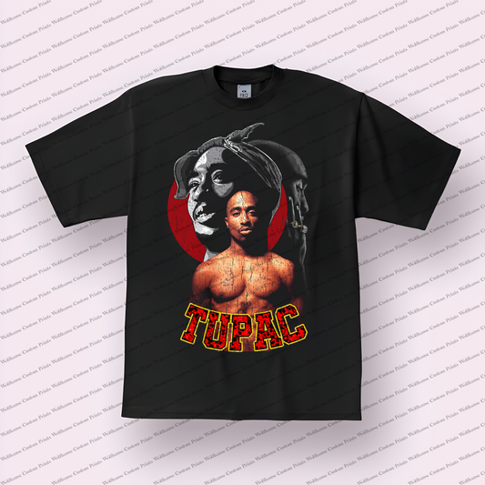 Tupac Distressed Graphic Tee
