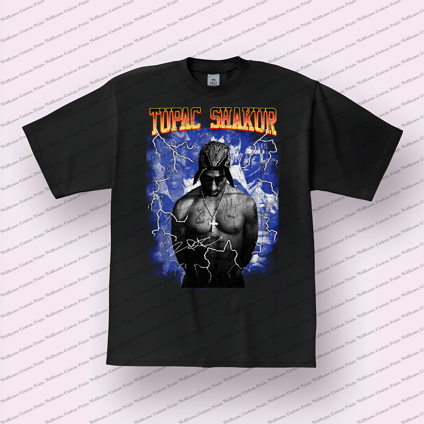 Tupac Distressed Graphic Tee
