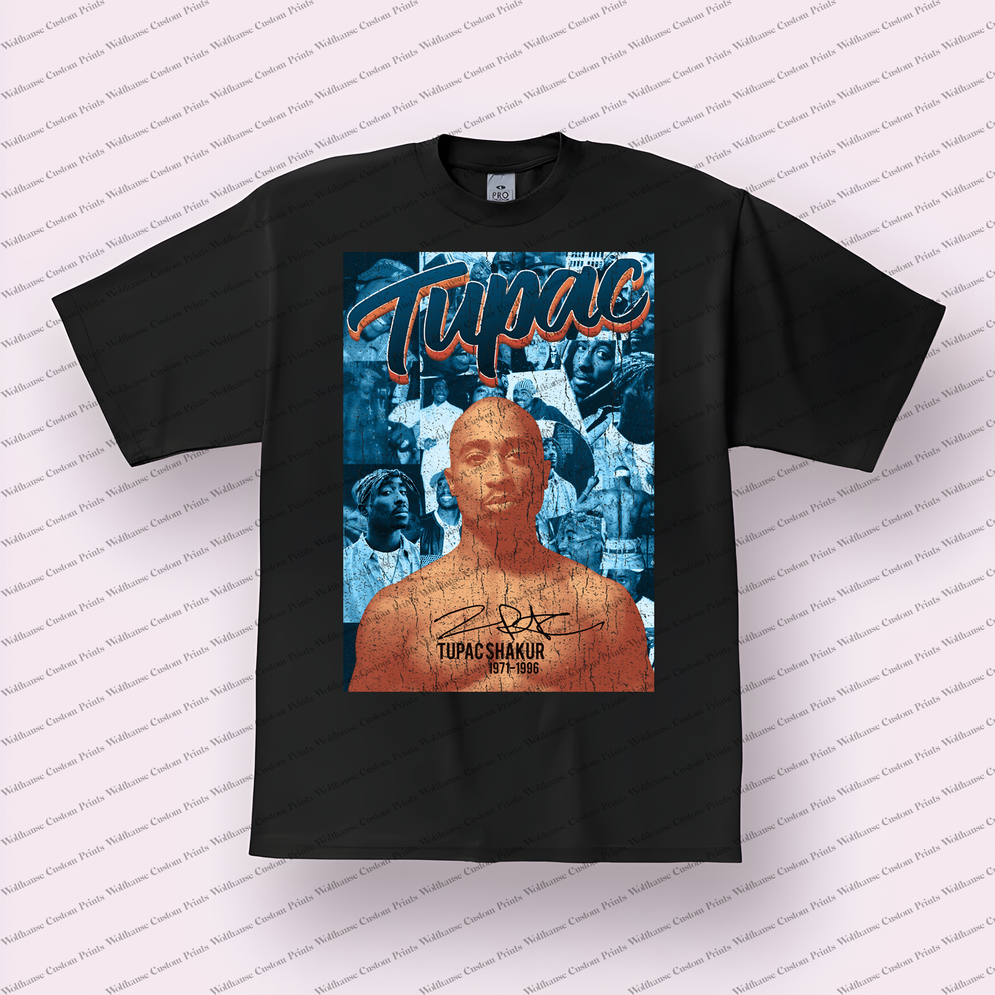 Tupac Distressed Graphic Tee