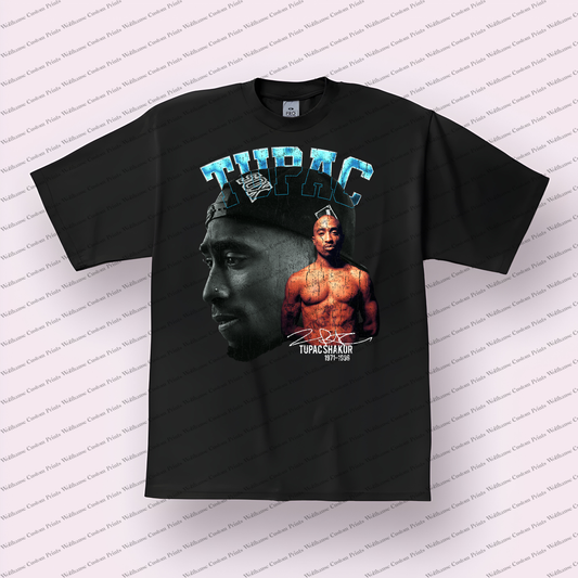Tupac Distressed Graphic Tee