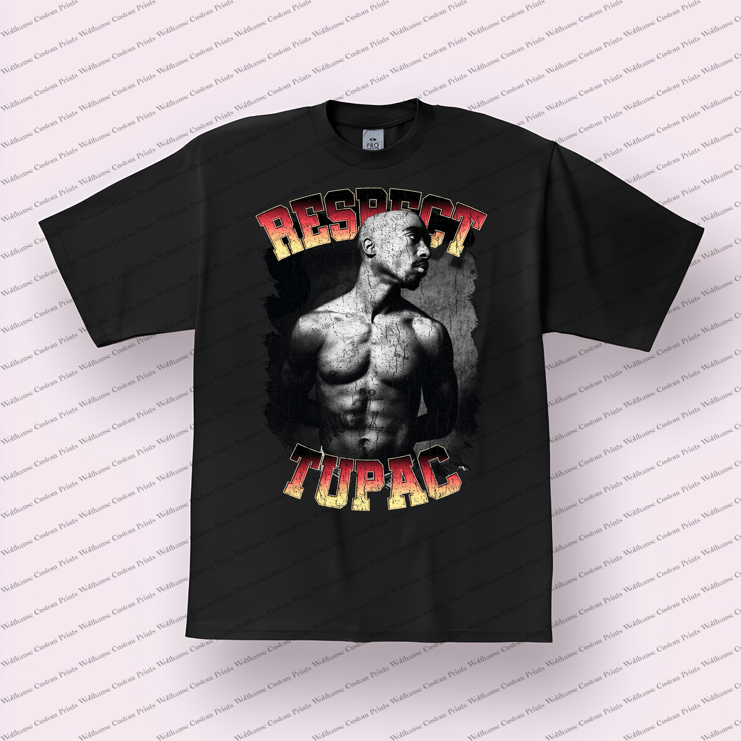 Tupac Distressed Graphic Tee