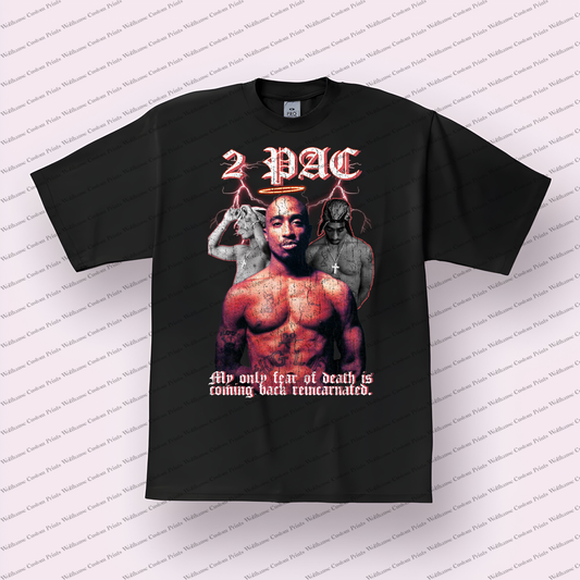 Tupac Distressed Graphic Tee