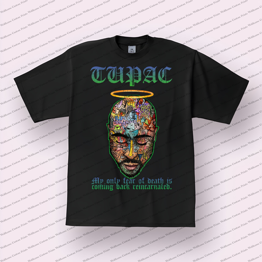 Tupac Distressed Graphic Tee