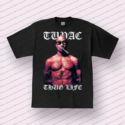 Tupac Distressed Graphic Tee