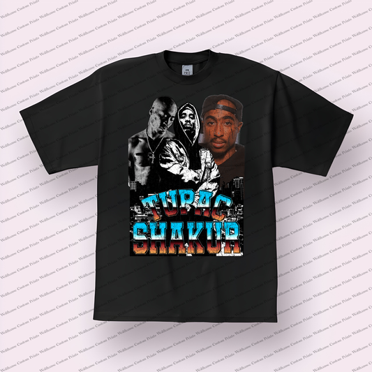 Tupac Distressed Graphic Tee