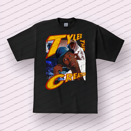 Tylor the Creator Distressed Graphic Tee