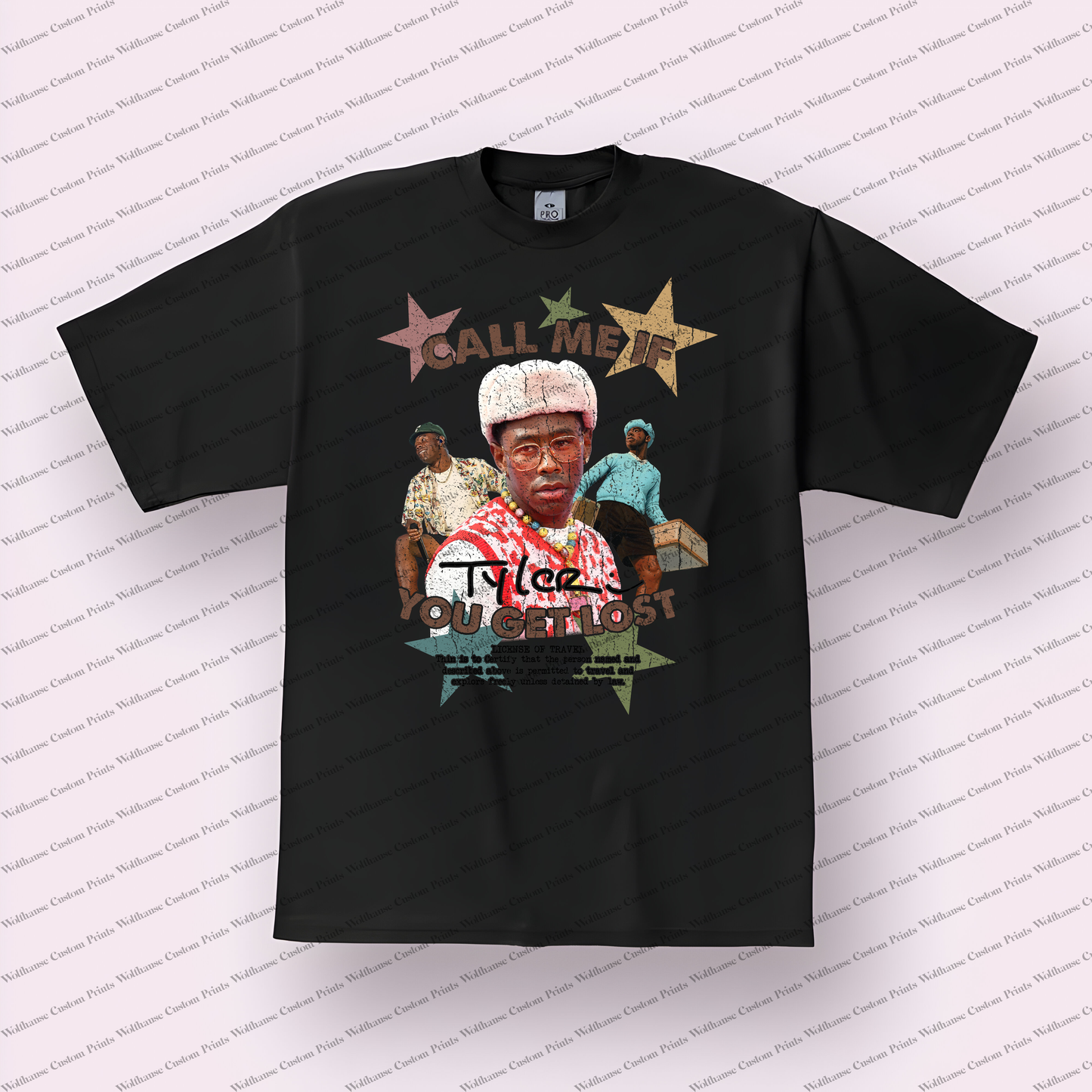 Tylor the Creator Distressed Graphic Tee