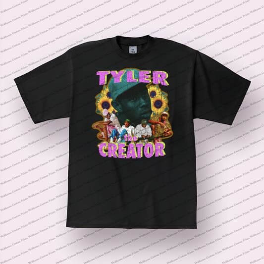 Tylor the Creator Distressed Graphic Tee
