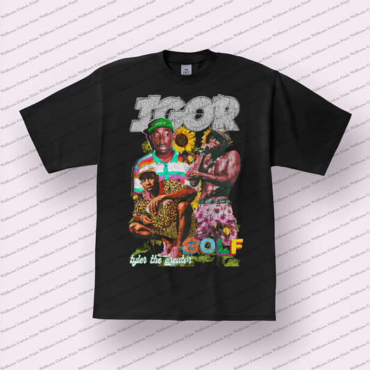 Tylor the Creator Distressed Graphic Tee