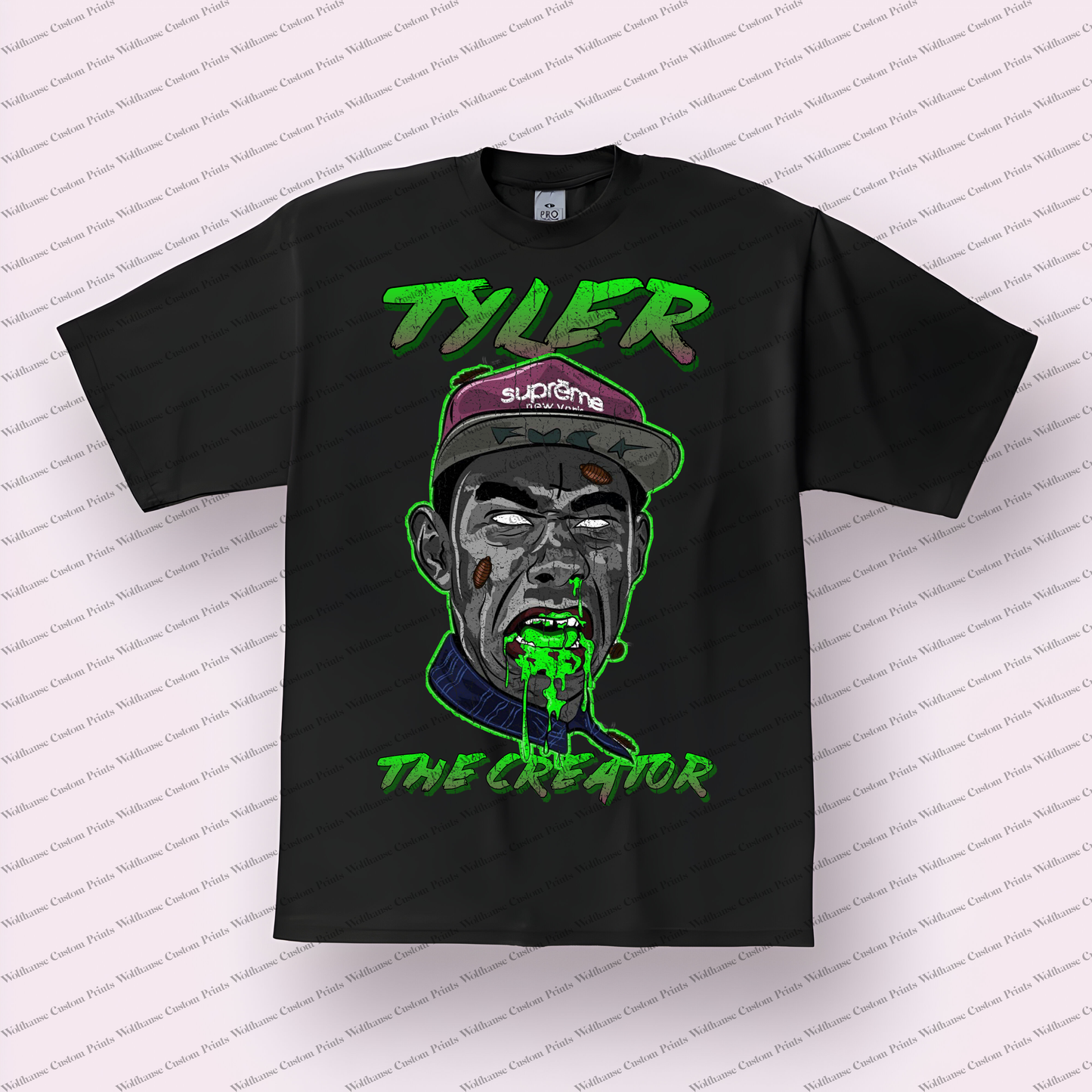 Tylor the Creator Distressed Graphic Tee