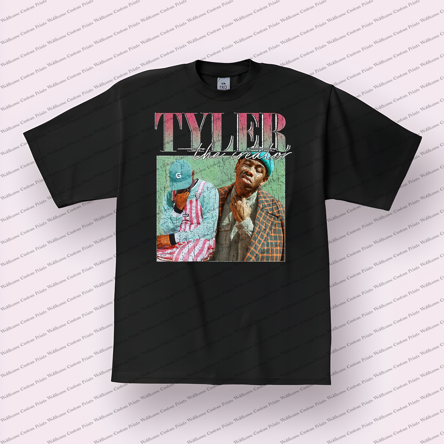 Tylor the Creator Distressed Graphic Tee