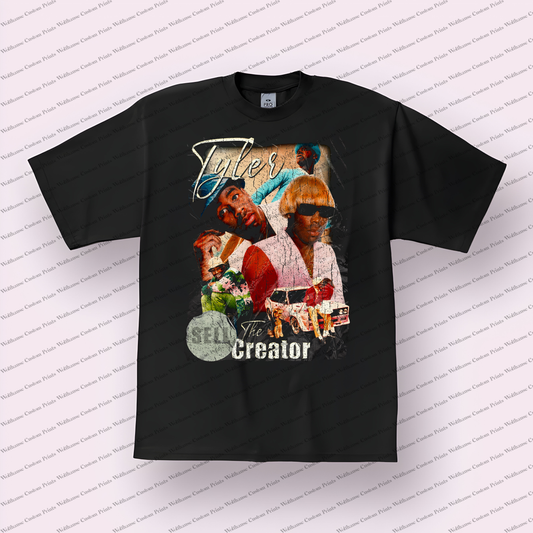 Tylor the Creator Distressed Graphic Tee