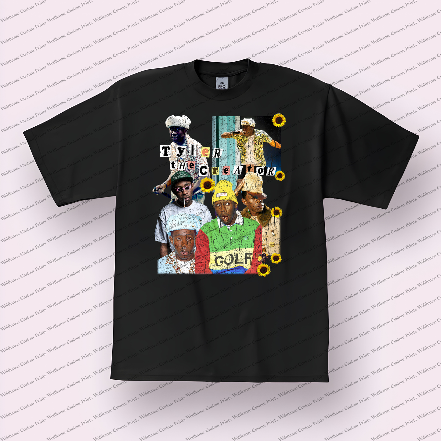 Tylor the Creator Distressed Graphic Tee