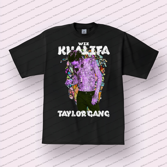 Wiz Khalifa Distressed Graphic Tee