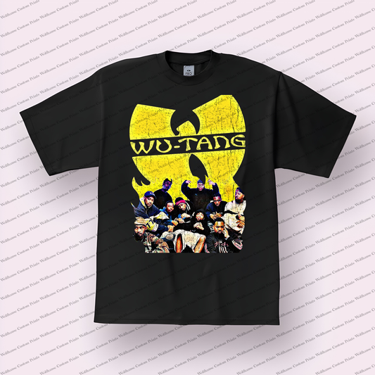 Wutang Distressed Graphic Tee