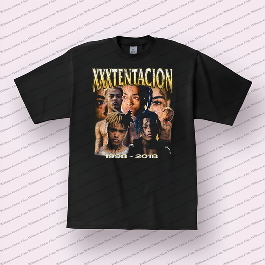 XXXTentacion Distressed Graphic Tee