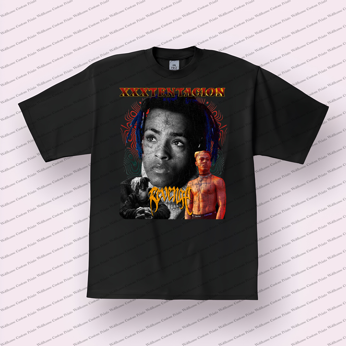 XXXTentacion Distressed Graphic Tee