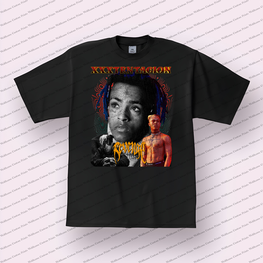 XXXTentacion Distressed Graphic Tee