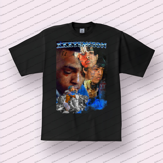 XXXTentacion Distressed Graphic Tee