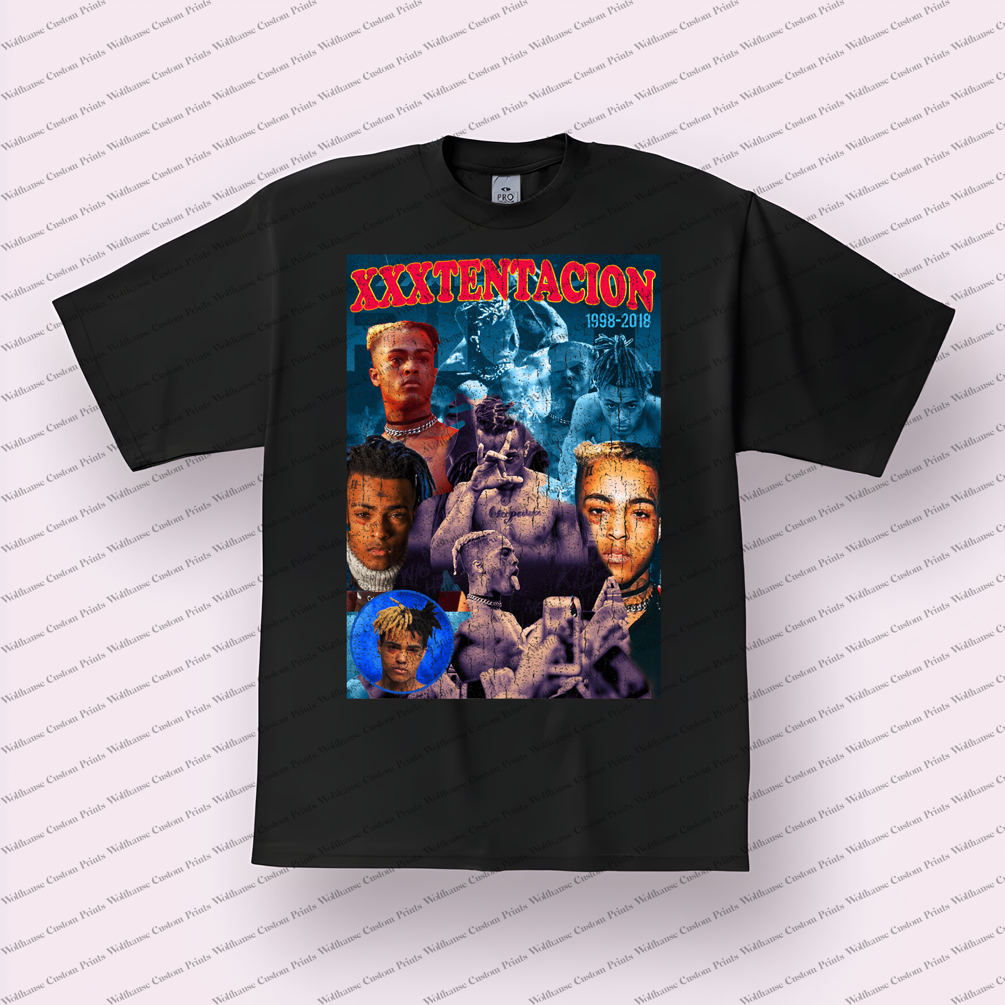 XXXTentacion Distressed Graphic Tee