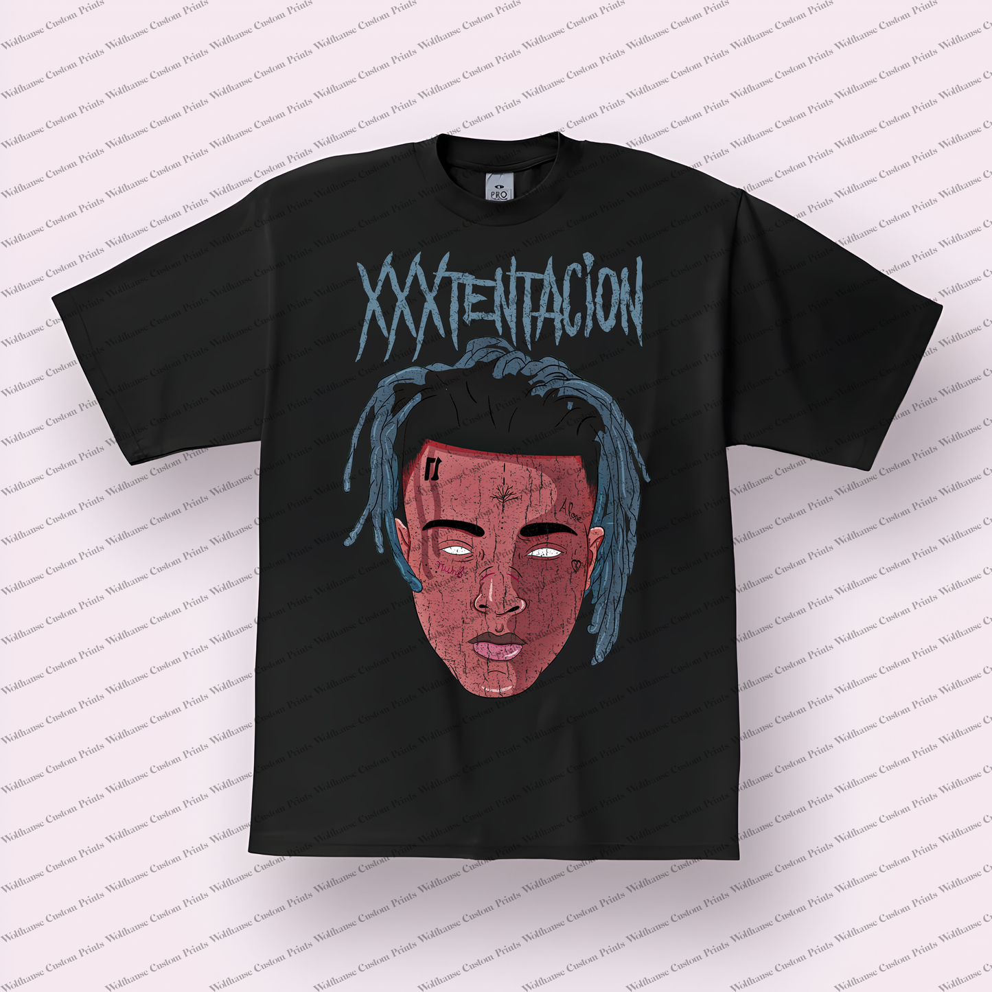 XXXTentacion Distressed Graphic Tee