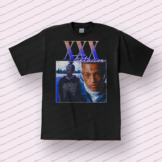 XXXTentacion Distressed Graphic Tee