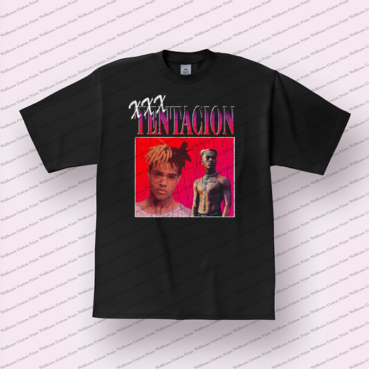 XXXTentacion Distressed Graphic Tee