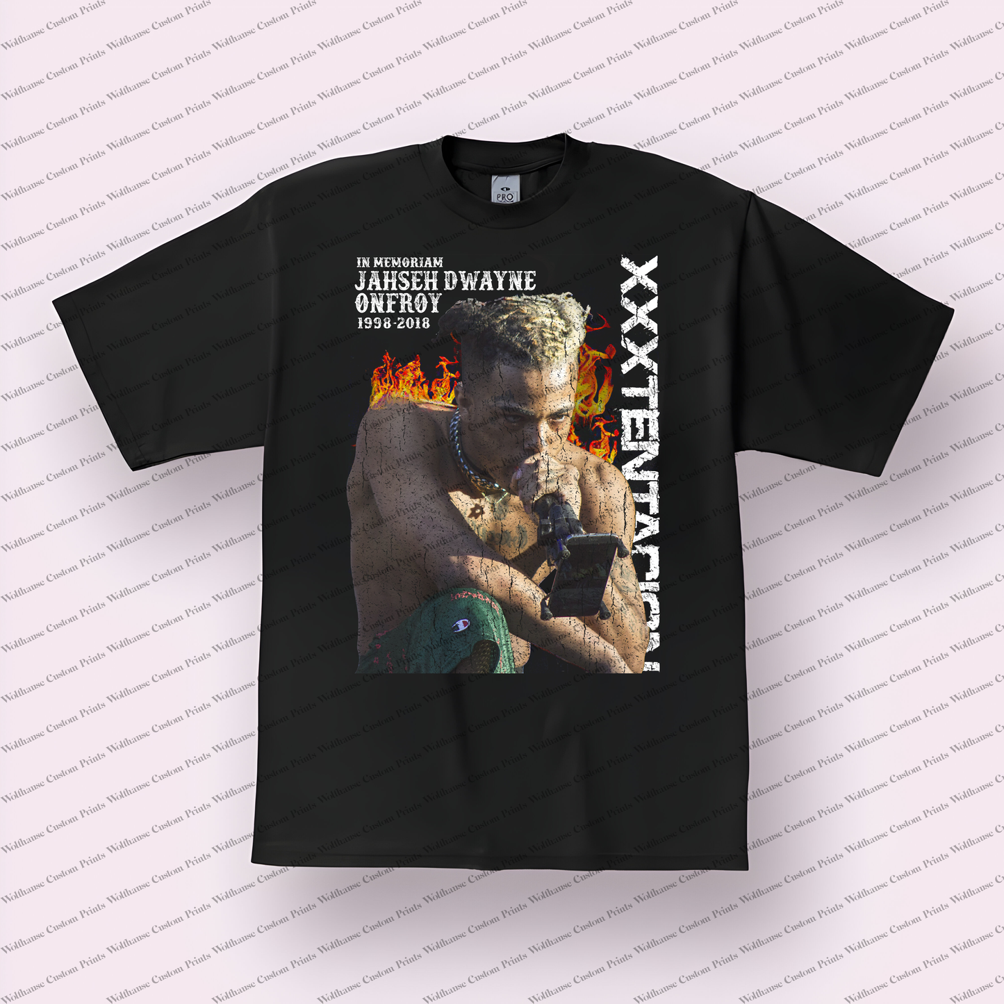 XXXTentacion Distressed Graphic Tee