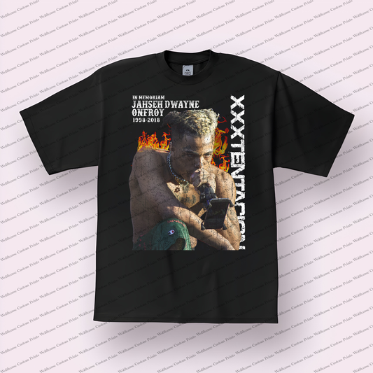 XXXTentacion Distressed Graphic Tee