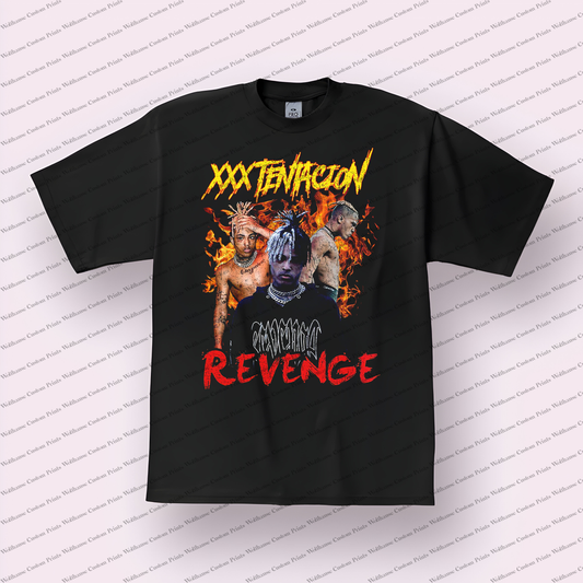 XXXTentacion Distressed Graphic Tee