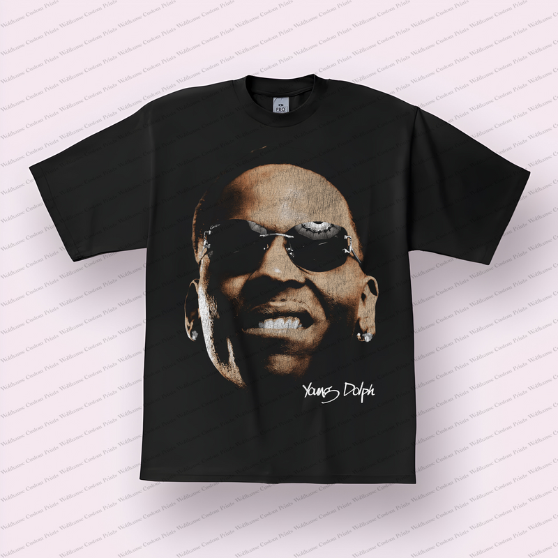 Young Dolph Big Head Distressed Graphic Tee