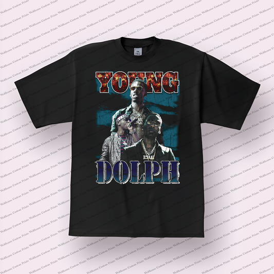 Young Dolph Distressed Graphic Tee