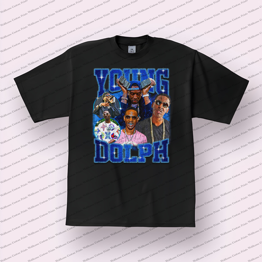 Young Dolph Distressed Graphic Tee