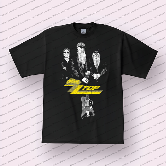 ZZ Top Distressed Graphic Tee