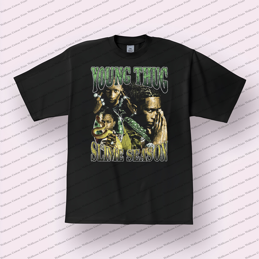 young Thug Distressed Graphic Tee